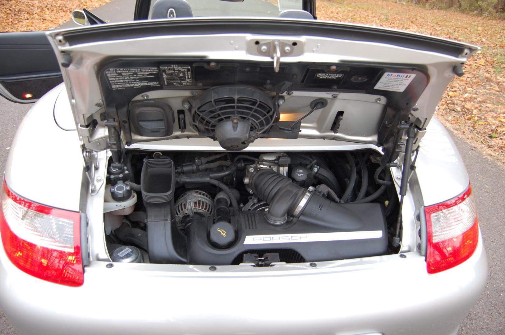 2006 Silver /Black Leather Porsche 911 (WP0CA29946S) with an 3.6L engine, 6 Speed Manual transmission, located at 6528 Lower York Road, New Hope, PA, 18938, (215) 862-9555, 40.358707, -74.977882 - Here we have a beautiful 911 convertible with a 3.6L 6 cylinder engine putting power to the rear wheels via a 6 speed manual transmission. The interior offers black leather, keyless entry, 2 master keys, cruise control, tilt steering wheel, power windows/locks/mirrors, power convertible top, power s - Photo#22